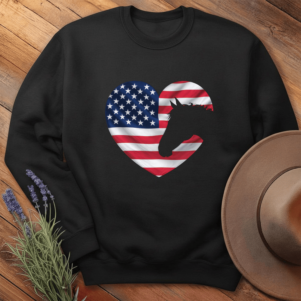Horse Love USA - Sweatshirt