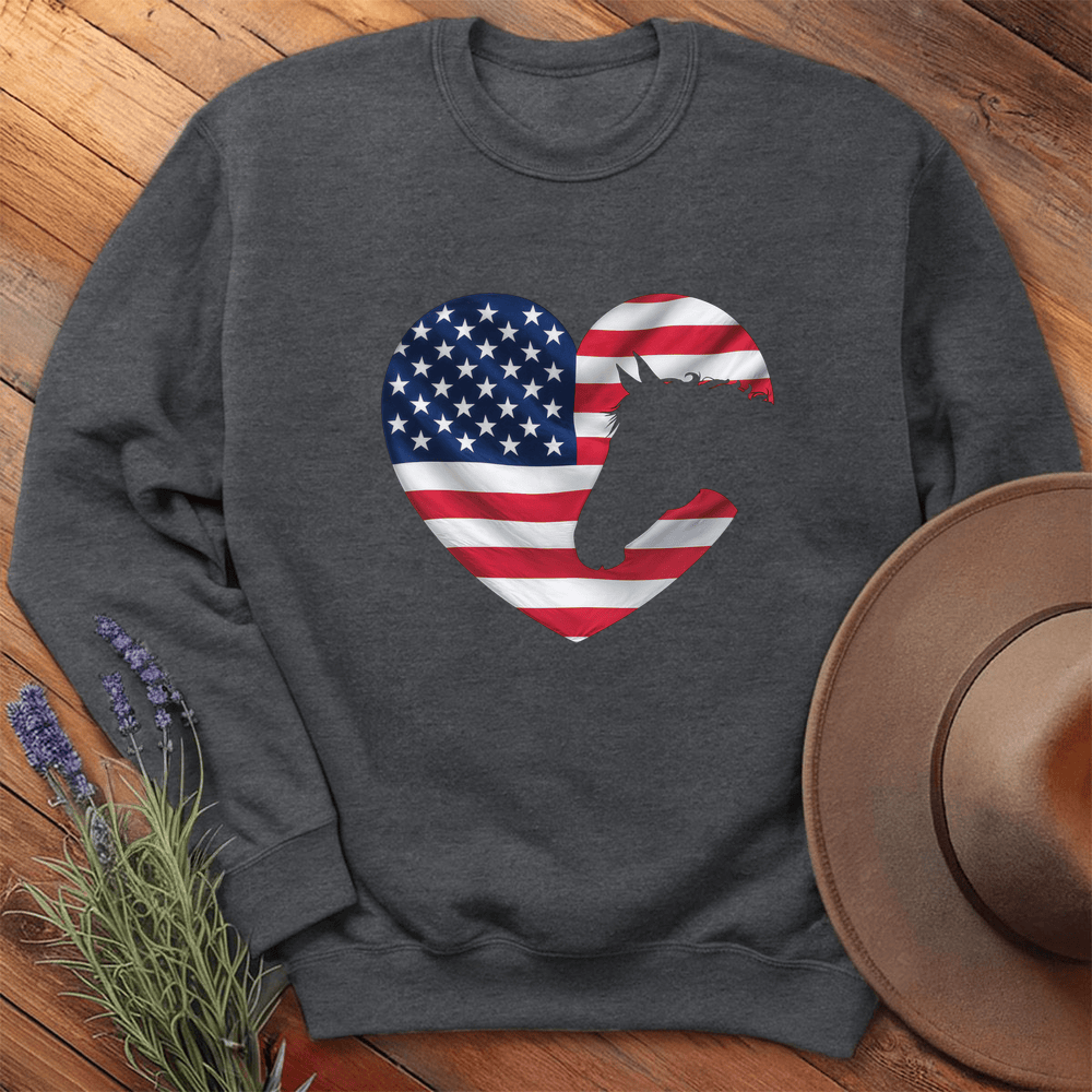 Horse Love USA - Sweatshirt