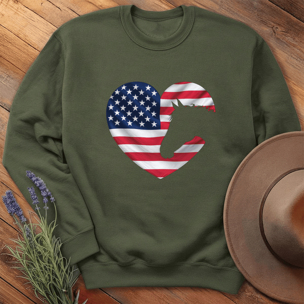 Horse Love USA - Sweatshirt