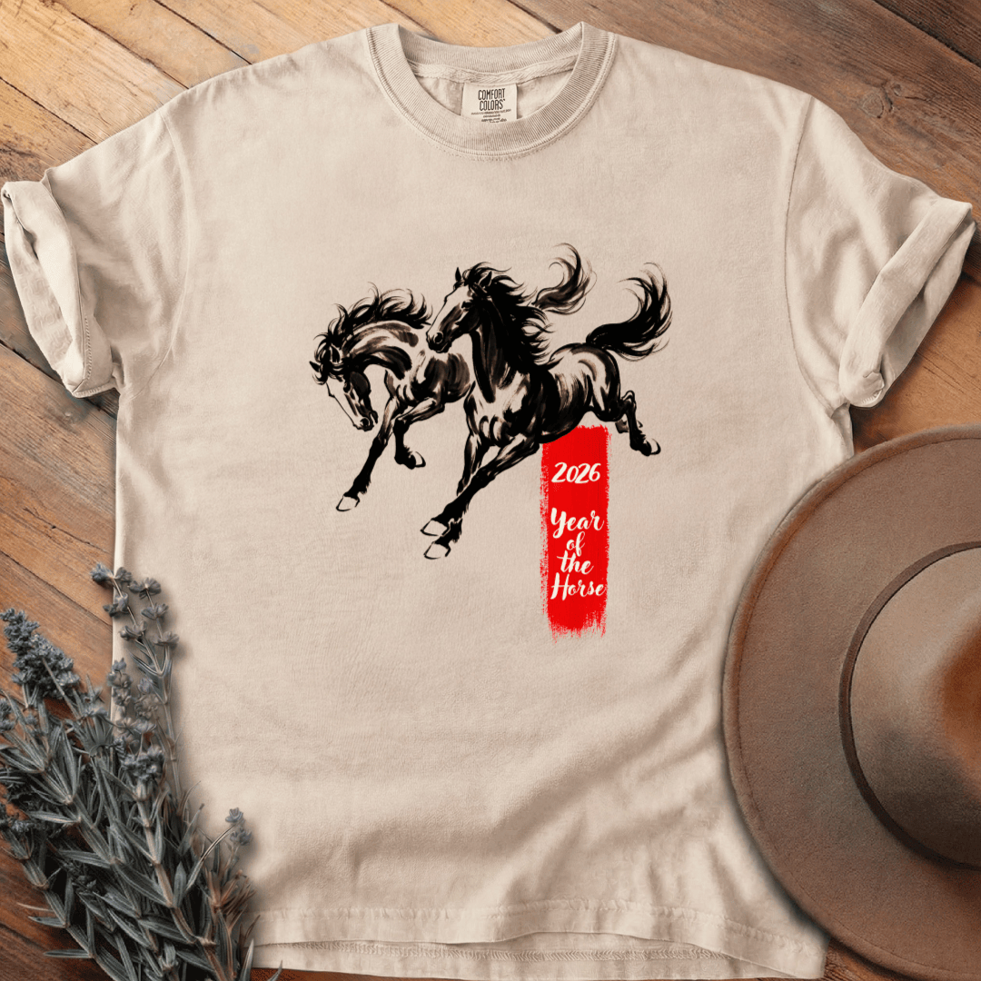 Year Of The Horse 4 - Heritage Tee